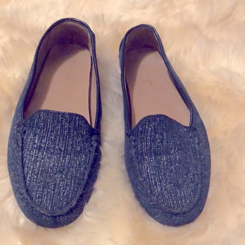 Cole Haan Grand OS Navy Fabric Loafers -7B-